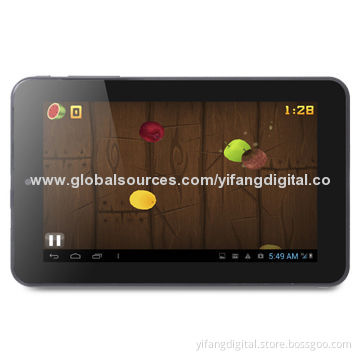 7-inch MID with Android 4.1 RK3066 Dual-core Cortex A9 1.6GHz, Dual Camera and Bluetooth 2.1